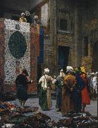 The Carpet Merchant Jean - Leon Gerome